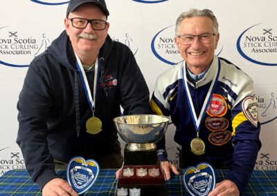 Bruce Lohnes (Truro) & Peter Boudreau (Mayflower)